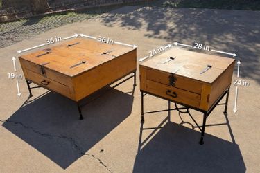 Matching coffee table + side table