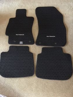 Subaru outback floor mats oem