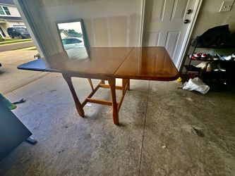 Solid Wood Dining Table + 5 Chairs