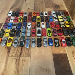 Hot Wheels mostly and some Matchboxes 