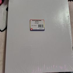 Poster board white