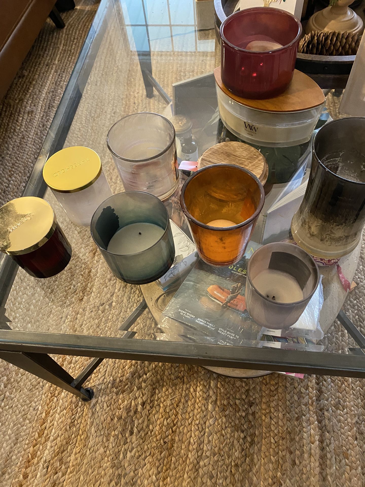 Free Glass Candle Jars