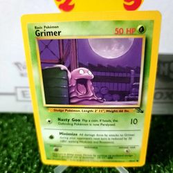 Grimer 1995,96,98,99 Original Base Pokemon Jungle Set for Sale in Long Beach, CA - OfferUp Grimer 1995,96,98,99 Original Base Pokemon Jungle Set for Sale in Long Beach, CA - OfferUp