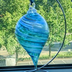 Hand made glass ornament