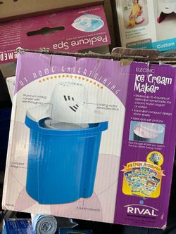 Rival Electric Ice Cream Maker 4 Quart