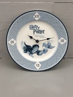 Harry Potter Plate Clock
