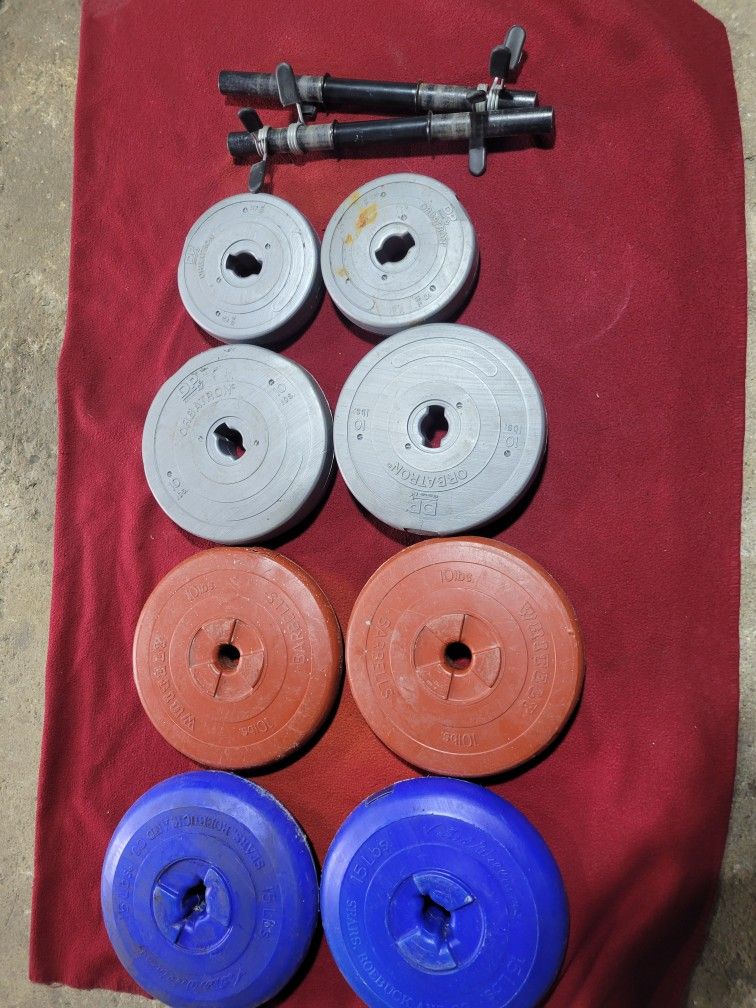 80LBs TOTAL PLASTIC PLATES
2‐15s. 4-10s. 2-5s
11525 S HALSTED DUNKIN DONUTS
25$ CASH ONLY AS IS