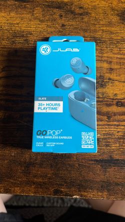 JLab Go Pop + True Wireless Earbuds 