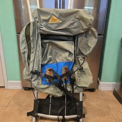 Kelty External Frame Backpack Green