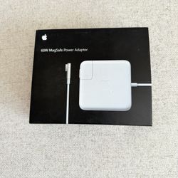 Apple 60W T-Tip MagSafe AC Power Adapter MacBook MacBook Pro 16.5V~3.65A A1184 and VOLEX 6FT EXTENSION POWER CORD FOR APPLE-APC7Q-E62405SP-2.5A-125V. 