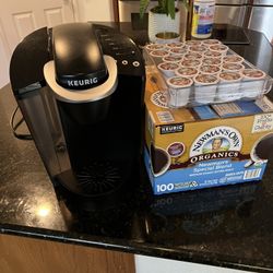 Keurig Coffee Machine With Pods