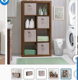 BRAND NEW IN BOX CUBIC ORGANIZER WITH 8 BINS INCLUIDED