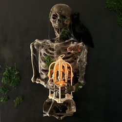 Halloween Skeleton Canvas Art