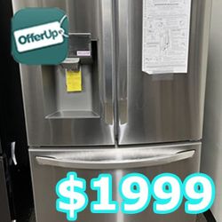 NEW LG 26.2 cu ft Dual Ice Maker Refrigerator - NO dents NO scratches!!