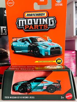Matchbox Moving Parts 2020 Nissan GT-R Nismo R35 Super Chase