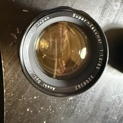 Pentax Super Takumar 85mm F1.9 m42 lens