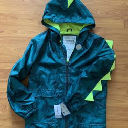 Carters Kid 10/12 Dinosaur Rain Slicker