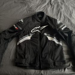 Alpinestars Motorcycle Jacket – Size Medium — Like New