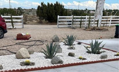 White gravel grava blanca class 2 base fill sand