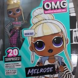 L.O.L. Surprise! OMG Melrose Fashion Doll with 20 Surprises Including Accessories in Stylish Outfit, Holiday Toy Great Gift for Kids Girls Boys Ages 4