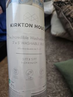 Washable kids rug