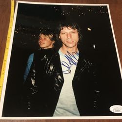 JSA Jeff Beck 8x10 Signed Photograph