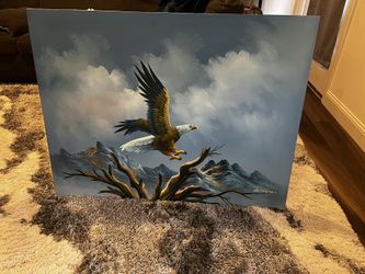 Painted Eagle Wall Art