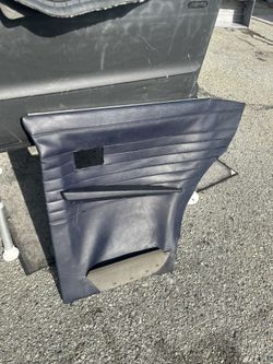 Used BMW 1(contact info removed) Series rear interior quarter panel, passenger side,
