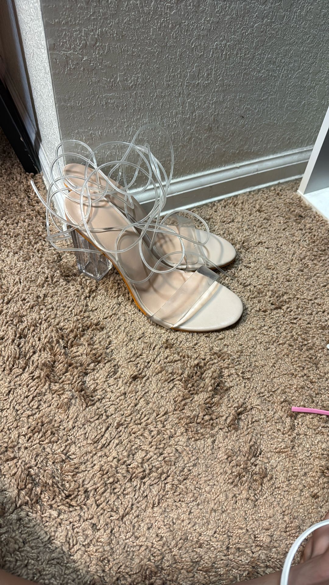 Clear Heels