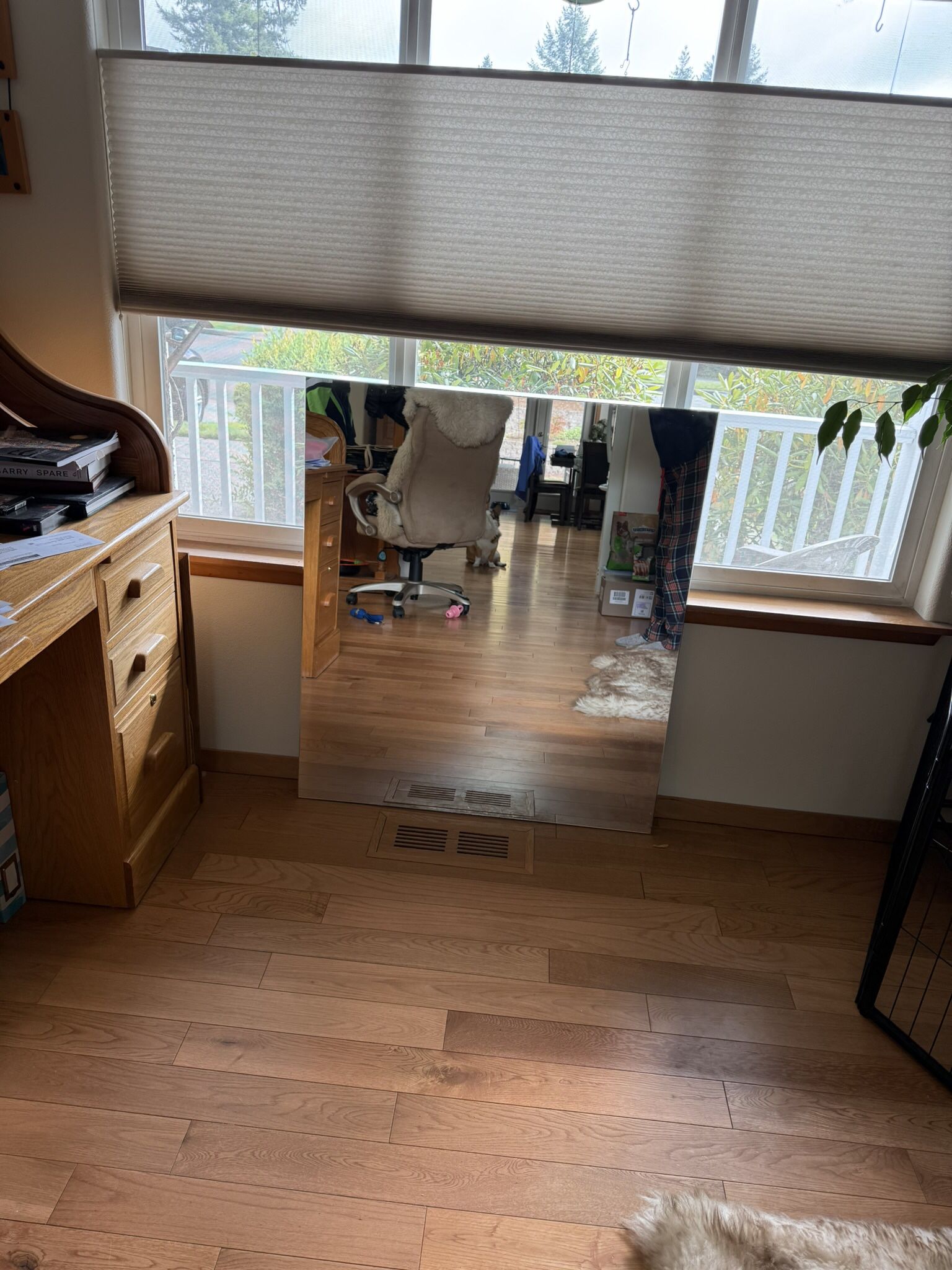 Bathroom Mirror, Removed To Update Bathroom