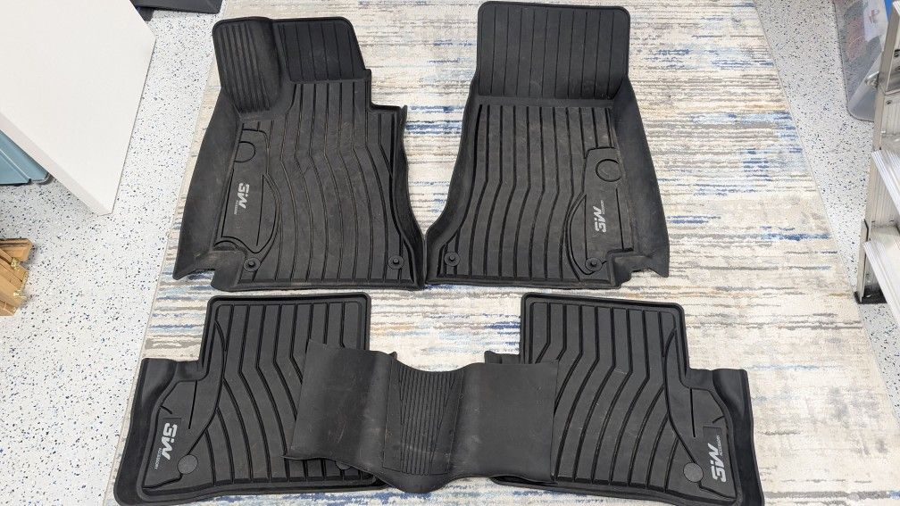 Mercedes Benz C-Class Rubber Floor Mats