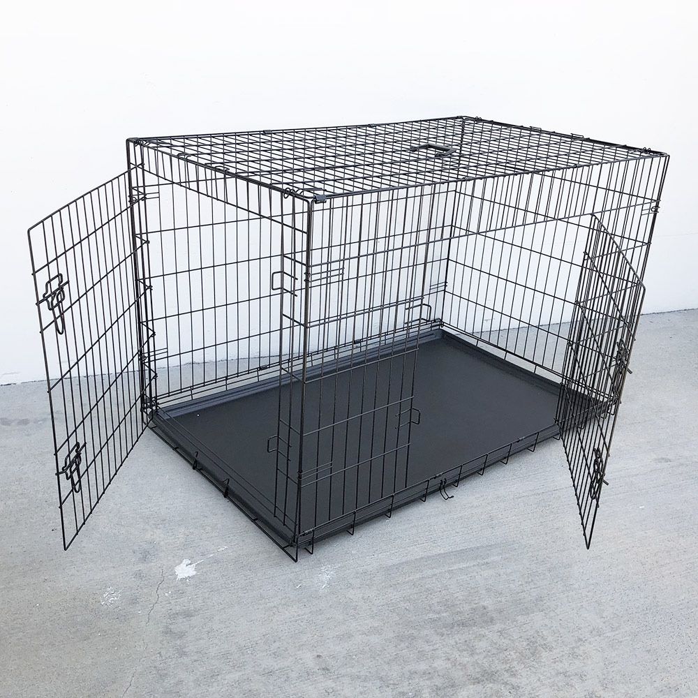 Brand New $65 Folding X-Large 48” Dog Cage Crate Kennel 48x29x32” 