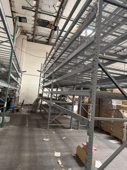 Heavy Duty warehouse racks Upright, beams, wire decking
