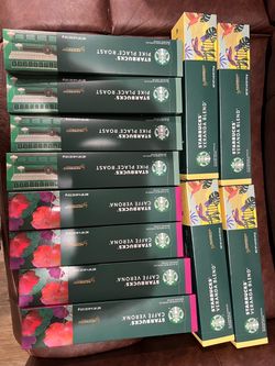 Starbucks by Nespresso Coffee Capsules Bundle