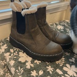 Olive Green Boots