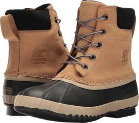 LIKE NEW Sz 9 SOREL Men Cheyanne II Waterproof Insulated Winter Boots Warm Cold Weather

Fabric type: 100% Nubuck Leather
Sole material: Rubber
Circum