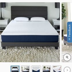 Comfort Tech 10” Serene Foam II Mattress Queen Size