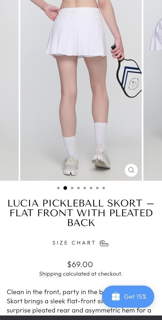 Pickletini Tennis Skort