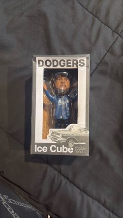 Selling this icecubXdodgers bobble head