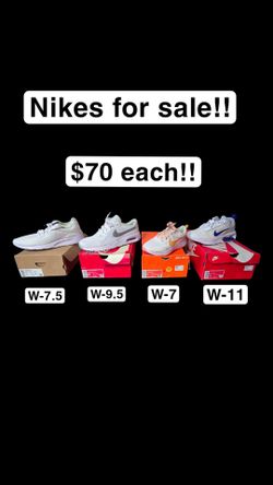 Nikes for sale