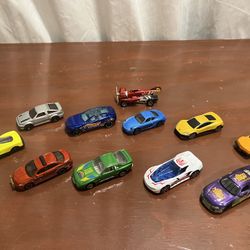Lot of vintage hotwheels cars 11 pieces