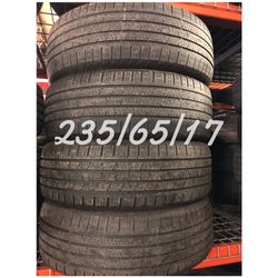 Used tires for sale 235/65/17 $180 all four free installation and balancing