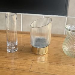 Glass Pots different sizes