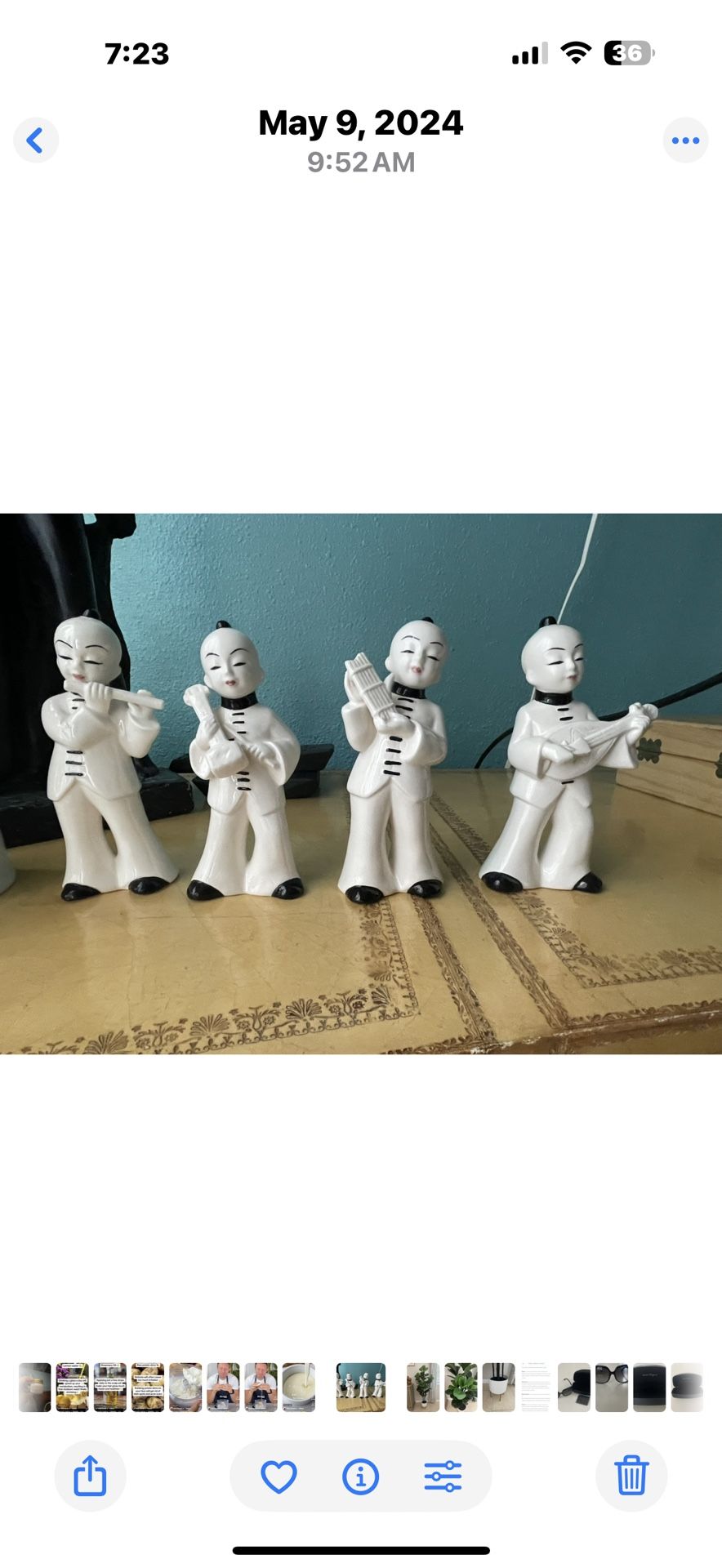 Chinese Ceramic Figurine Set Of Four