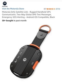 Motorola Defy Satellite Link GPS Communicator