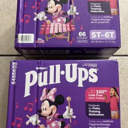 Pull Ups Size 5t-6t 66 Count 