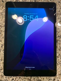 Apple iPad 8th Generation 32gb. Updated To New iOS 26.  Works Great. Very Good Condition