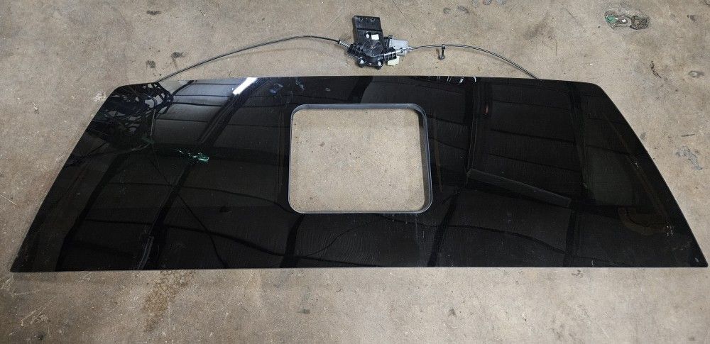 2017-2024 Ford F250, F350 Back Glass Powered Sliding Window with Power Regulator