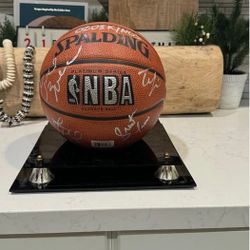 Sacramento Kings 2002-2003 Signed Basketball