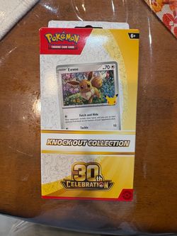 Pokemon knockout collection 30th